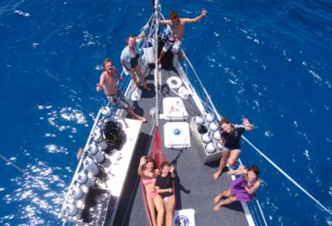 Cairns Yacht Charter - Private charter boat on the Great Barrier Reef