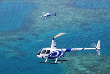 Great Barrier Reef Helicopters Scenic Flights from Cairns to Pontoon