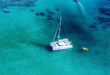 Port Douglas Charter Yacht at anchor Low Isles - Great Barrier Reef 