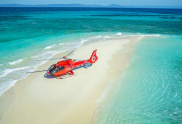 Helicopter Flights Port Douglas - Exclusive Sand Cay Helicopter Landing