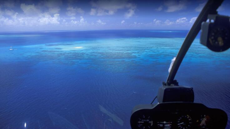 Cairns Helicopter Flights Great Barrier Reef - Queensland - Australia 