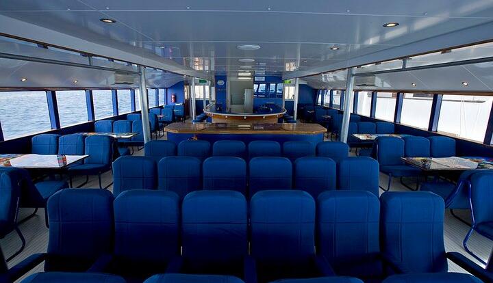 Cairns Reef Tours - Comfortable Interior of Boat