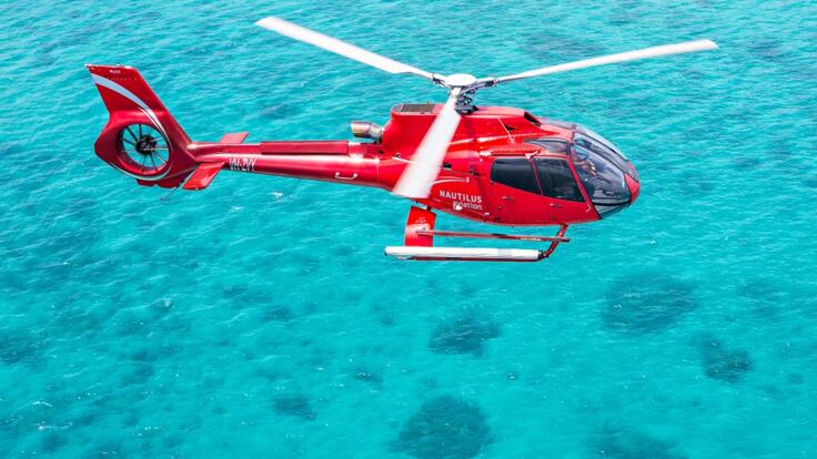 Helicopter Flights Cairns - Great Barrier Reef Scenic flights 