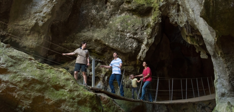Family adventures at the Capricorn Caves, Capricorn Region