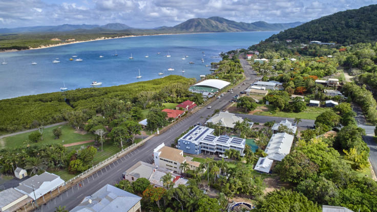 Aerial View of Cooktown