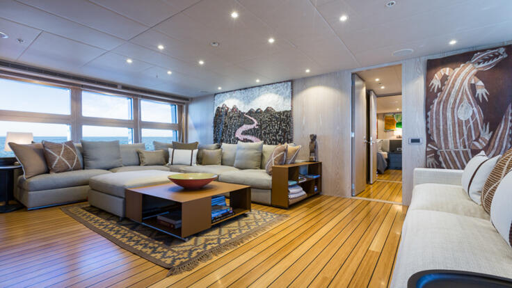 Luxury Yacht Charters Whitsundays - Large Salon