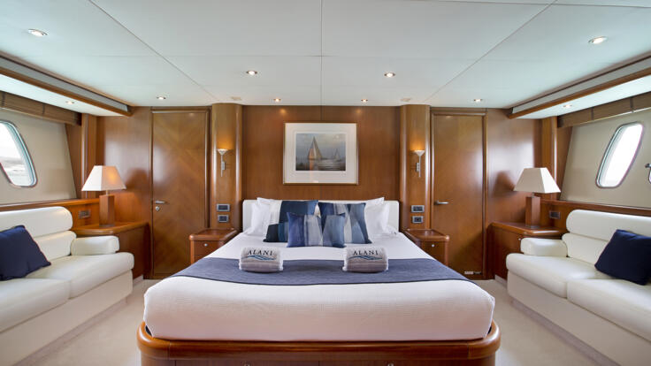 Whitsundays Charter Yacht Stateroom