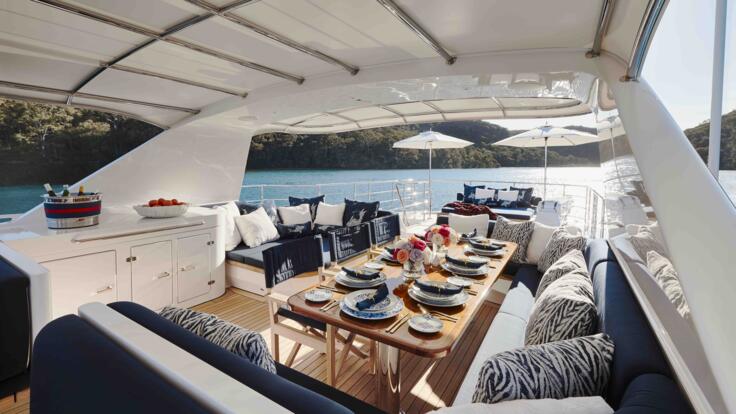 Whitsundays Luxury Yacht Charters - Upper Sky Deck