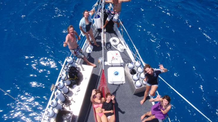 Cairns Yacht Charter - Private charter boat on the Great Barrier Reef