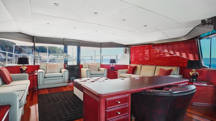 Luxury Yacht Charter Port Douglas - Saloon
