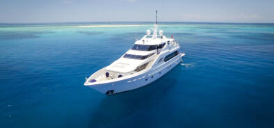 Superyacht Charters Great Barrier Reef - Reef and Sand Cay