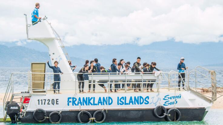 Semi submarine tour | Frankland Island Tour Cairns