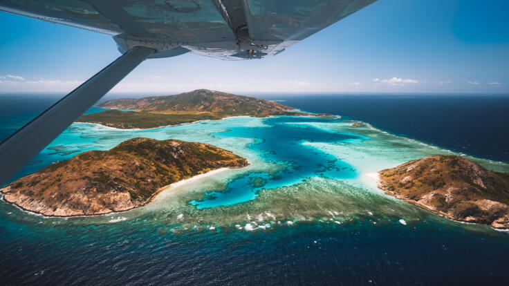 Lizard Island Scenic Flight - Aerial views to Lizard Island on Scenic Flight