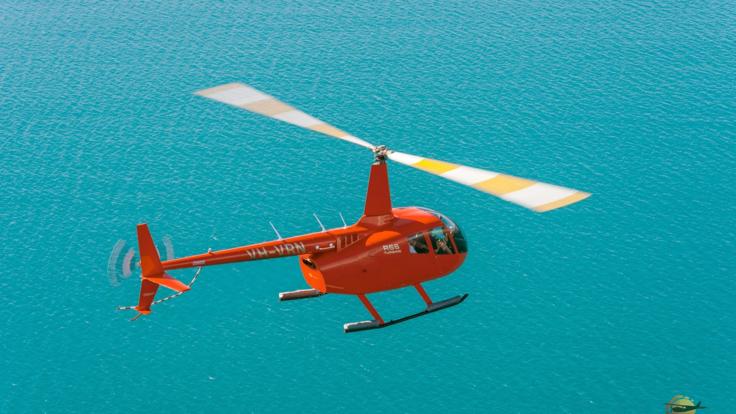 Experience landing on a tropical beach in the Whitsunday Islands - Great Barrier Reef