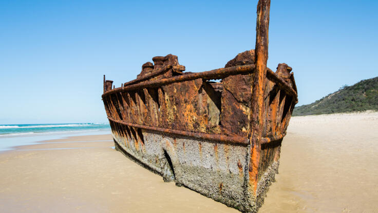 Maheno Shipwreck | K'Gari Island Day Tour