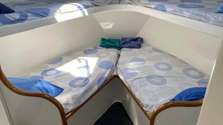 Cairns Boat Charters - Cabins on charter boat