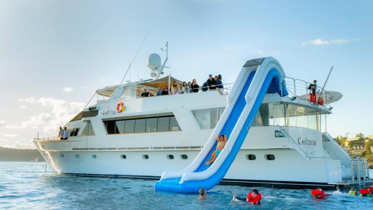 Whitsunday Luxury Yacht Charter - Air Fun Slide