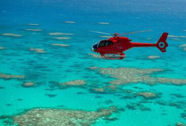 Helicopter Ride and Barrier Reef Combo Tour