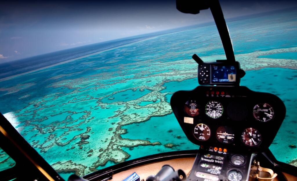 Cairns Helicopter Flight | Great Barrier Reef Helicopter Flight 