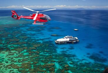 Great Barrier Reef Helicopter Flight from Cairns