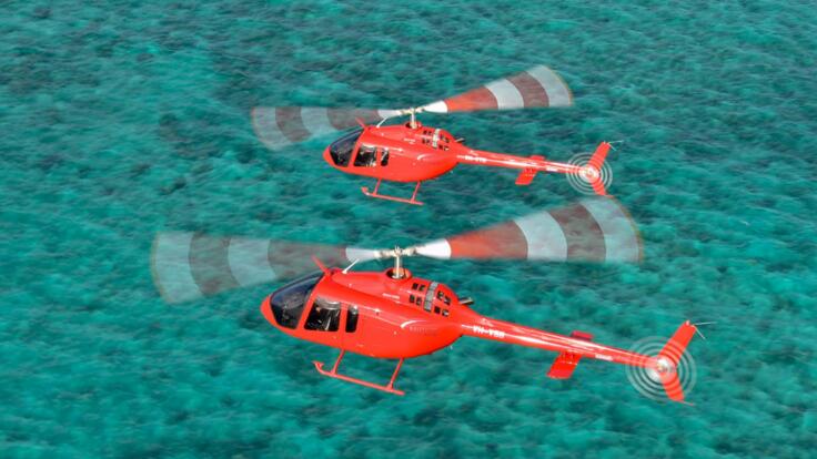 Cairns Scenic flights - Helicopter Flights to the Reef