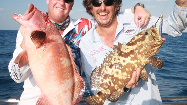 A great Townsville private charter fishing trip for mates and family.