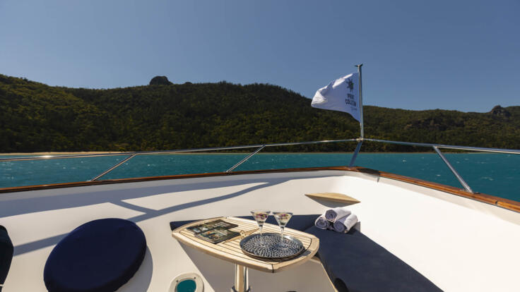 Superyacht yacht charters Great Barrier Reef