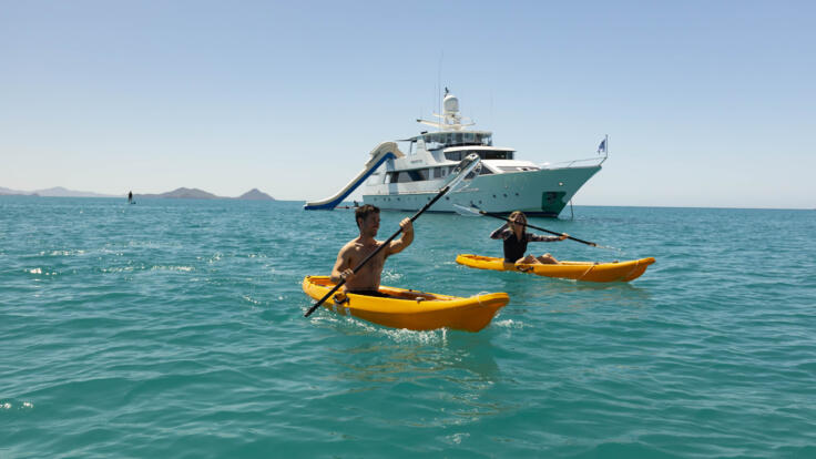 Luxury Yacht Charters Whitsundays, Great Barrier Reef 