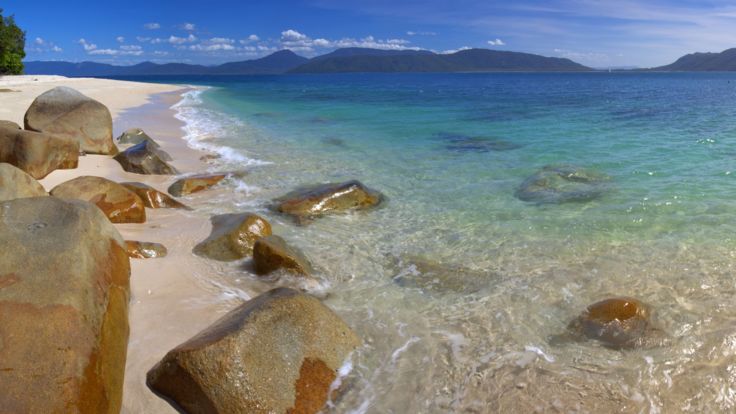 Fitzroy Island Tours - Outlook from Nudey beach, Fitzroy Island
