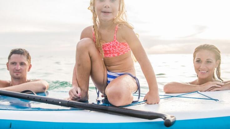 Fitzroy Island SUP: great for families