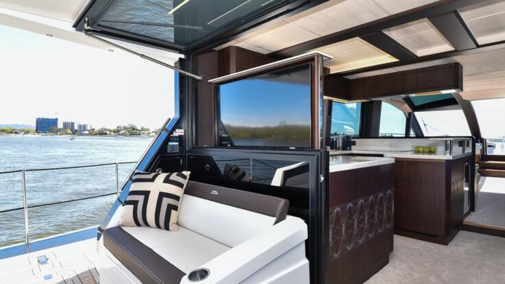 Luxury Yacht Charters Whitsundays - Aft Deck