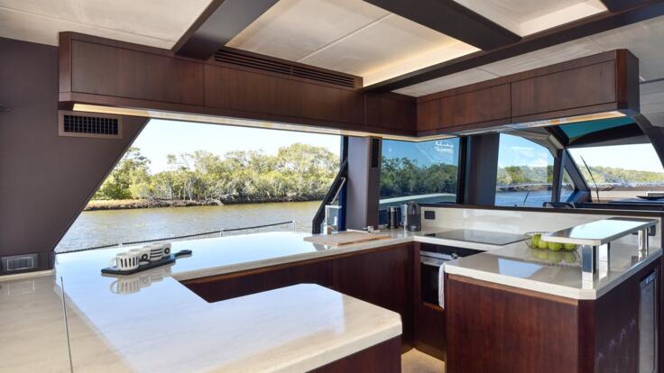 Luxury Yacht Charters Whitsundays - Galley 