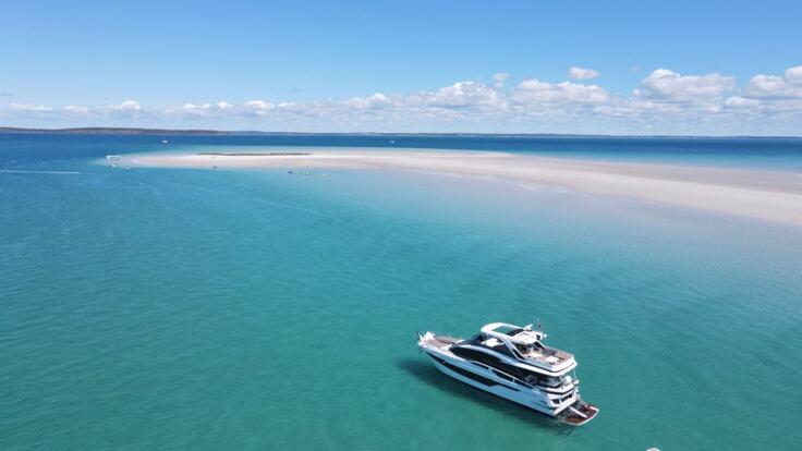 Whitsunday Luxury Yacht Charters - At Anchor 