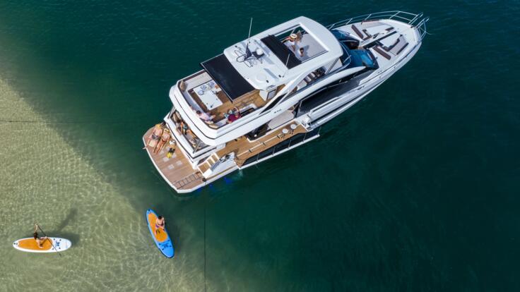 Luxuty Yacht Charters Whitsunday Islands - Aerial Views