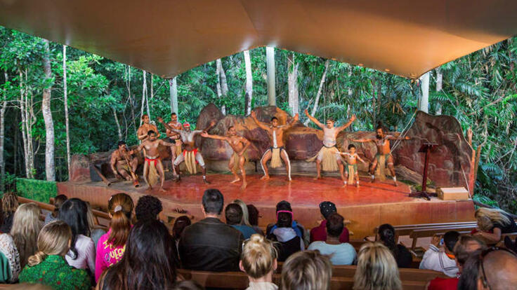Pamagirri Aboriginal Performers at Rainforestation Nature Park in Kuranda