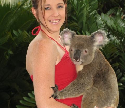 Cuddle a koala and have a photo in Kuranda