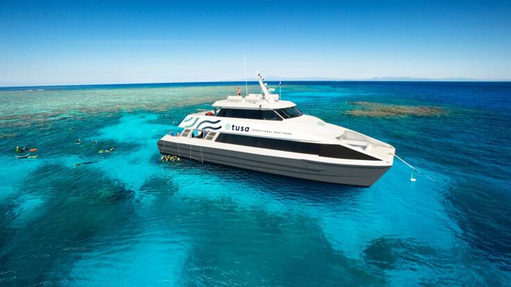 Great Barrier Reef Tours Cairns  - The Dive & Snorkel Boat