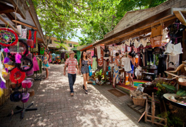 Kuranda Village Markets - local arts & crafts in the Rainforest