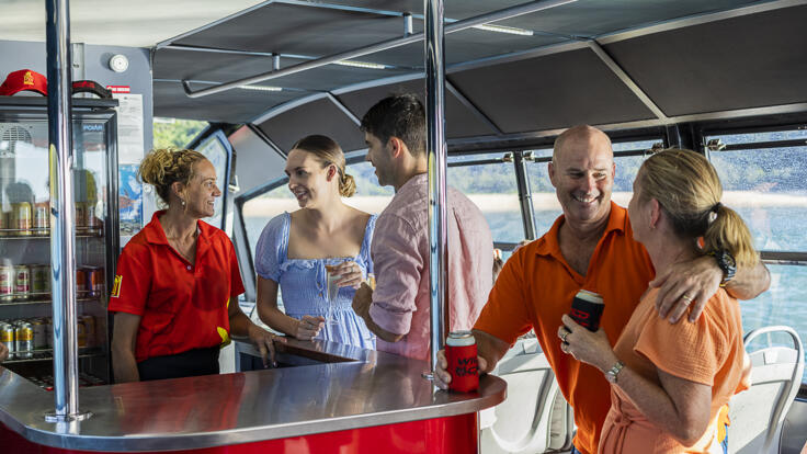 Mackay 2 Hour Sunset Cruise - Onboard bar