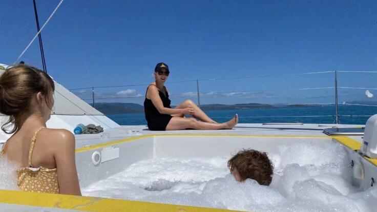 Spa Onboard | Whitsunday Private Charter Yacht
