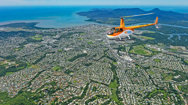Cairns Helicopter Flight - 30 Minute Rainforest Flight - Cairns City Views 