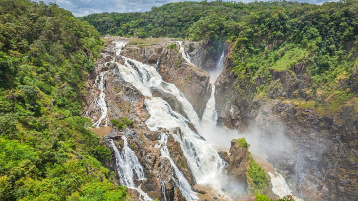 Cairns Helicopter Ride - Reef & Rainforest Flight - Barron Gorge Falls