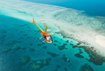 Cairns Helicopter Flights - 30 Minute Great Barrier Reef Helicopter Scenic Flight
