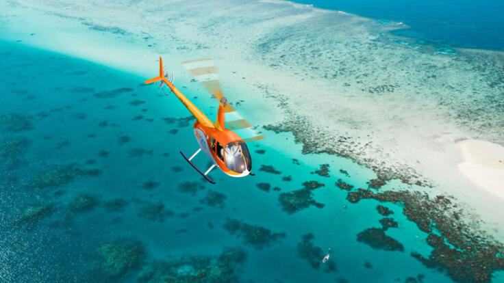 Cairns Scenic Flights - 30 Minute Great Barrier Reef Helicopter Tour