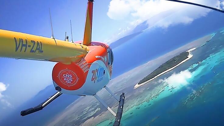 Cairns Scenic Flights - 30 Minute Great Barrier Reef Helicopter Tours - Green Island