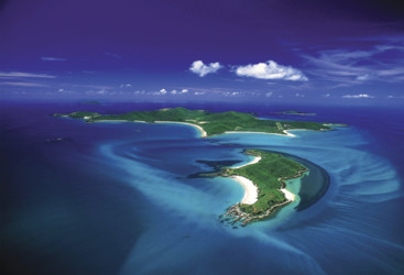 Aerial of Great Keppel Island