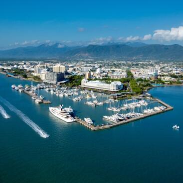 Things to do in Cairns | Aerial view of Cairns - Courtesy of Tourism Tropical North Queensland