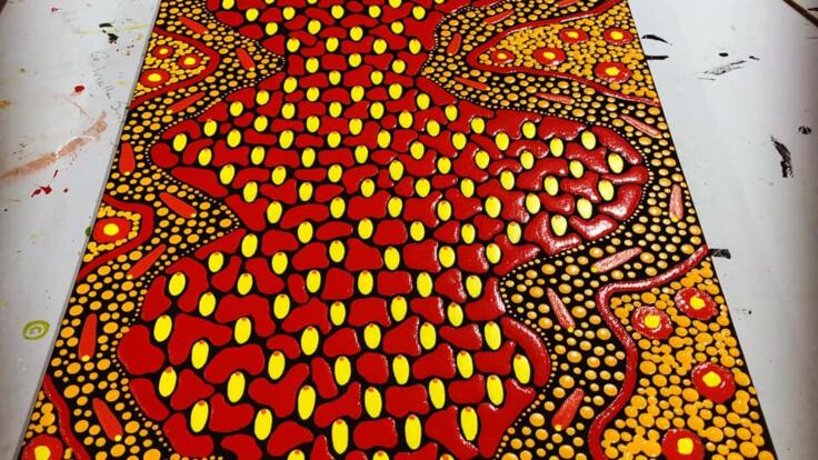 Aboriginal Art - Daintree Rainforest