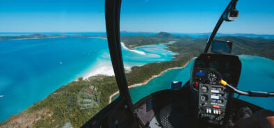 Helicopter Ride Hill Inlet & Whitehaven Beach