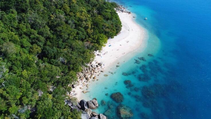 Discover the beauty of Nudey Beach, Fitzroy Island Resort